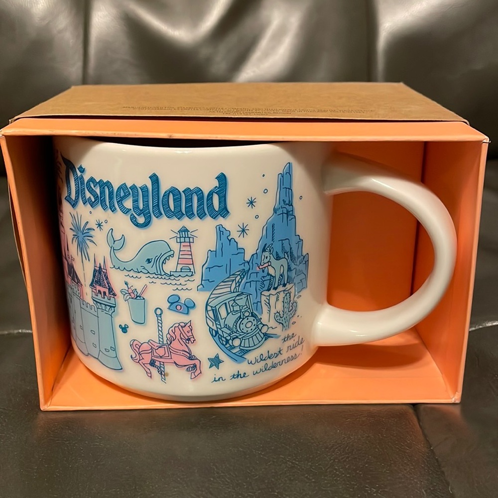 Disneyland Disney Starbucks collectible mug - Been there series